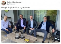 Galatasaraylı yöneticiler Başkan Cengiz’i unutmadı